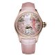 Reef Tiger Aurora Papagei Stehlen Rosa Armband Diamant Lünette automatische mechanische Uhren RGA7105