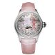 Reef Tiger Aurora Papagei Stehlen Rosa Armband Diamant Lünette automatische mechanische Uhren RGA7105-YPPD